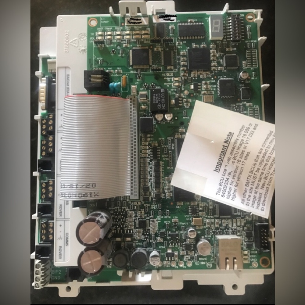Trane BMTX Tracer Summit BCU Controller Board Assembly